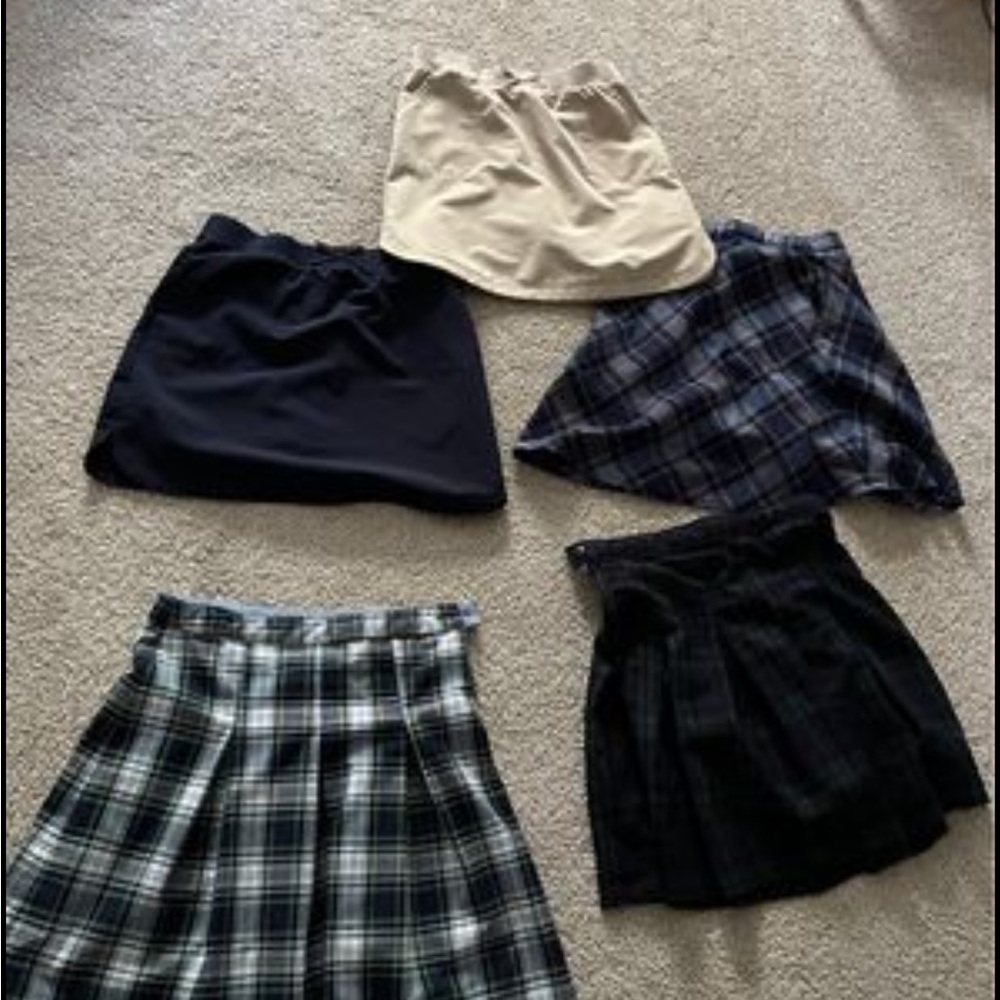 Girls Uniform Skirts